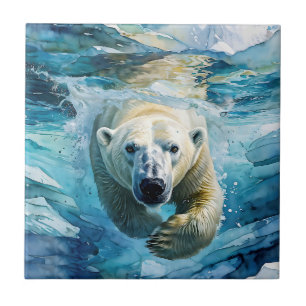 Espelhamento Ártico: O Monarca Nadador