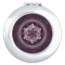 Fractal abstrato Escuro Roxo