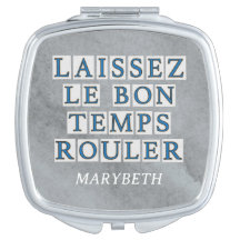 NOLA New Orleans Street Azulejos Compacto Espelho