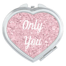 Only You Heart Pink Gemstone