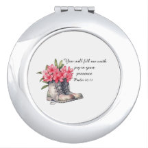 Psalm 16:11 Compact Mirror