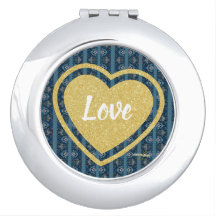 Espelho Compacto BlueStripe LOVE de Poet Adiela Ak