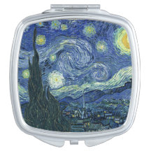 Espelho compacto VanGogh Starry Night