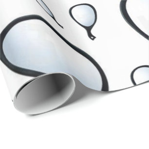 Espelho de mão de papel de embrulho brilhante Esti