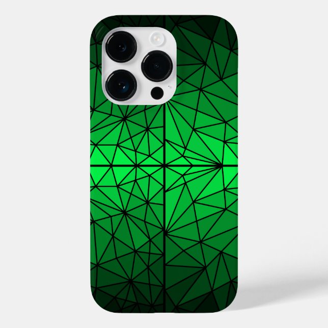 Espelho de vidro manchado 01.Verde.Linha preta BG (Verso)