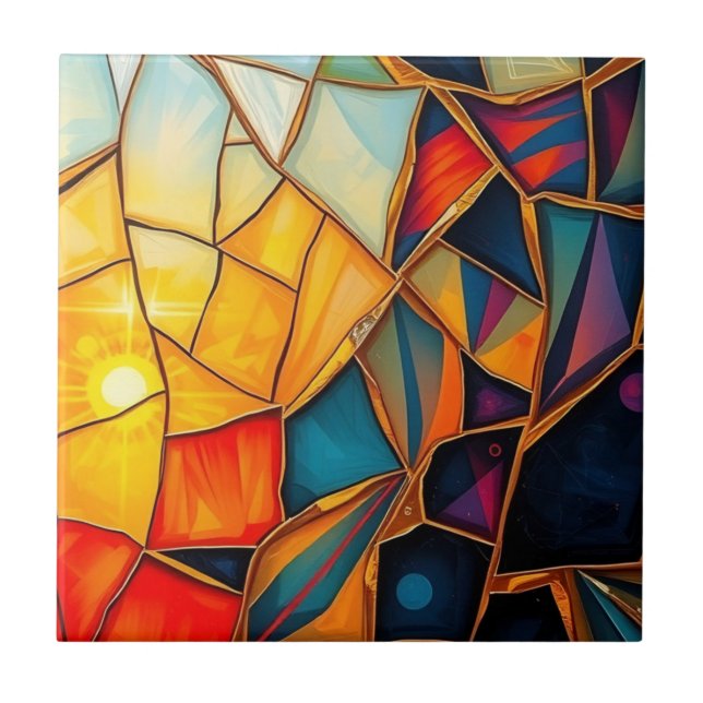 Espelho Geométrico B (Frente)