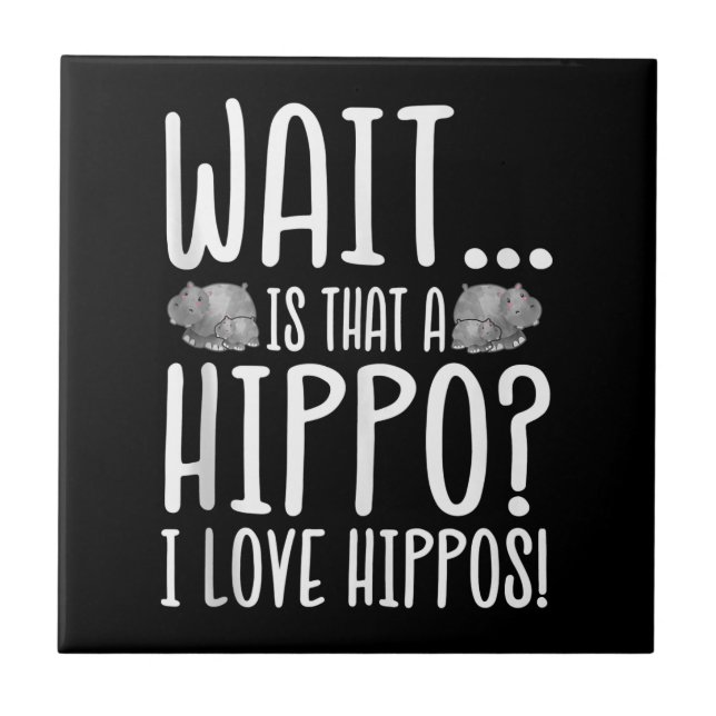 Espera, Isso É Um Hippo? Eu Amo Hippos! (Frente)