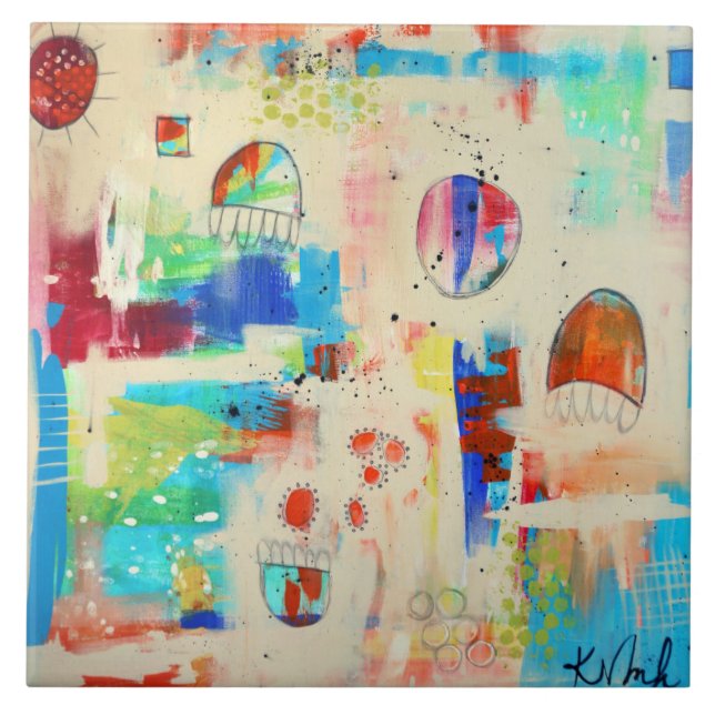 Esperança 6" subindo azulejo cerâmico da foto (Frente)