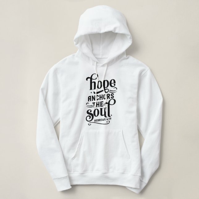 Esperança ancora a camisa de almas (Frente do Design)