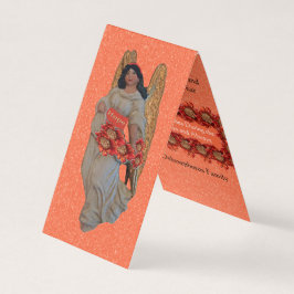 Esperança Anjo - Neve Laranja Ultraescente