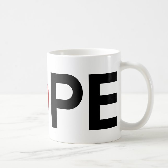 Esperança para a caneca de Japão (Direita)