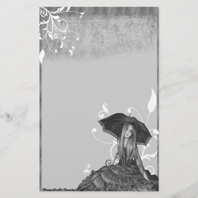 Esperando o alvorecer - artigos de papelaria (Frente)