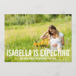 Esperando o anúncio da gravidez de