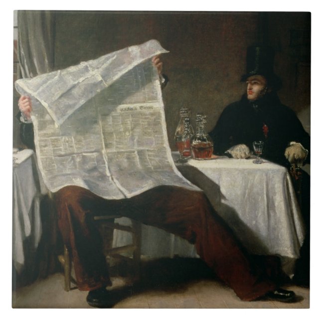 Esperando os tempos, 1831 (óleo em canvas) (Frente)