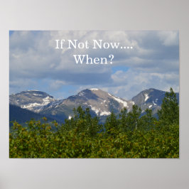 Esperar Poster de Motivação de Recuperação