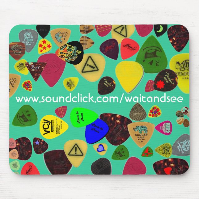 ESPERE E VEJA a guitarra escolher o mousepad (Frente)