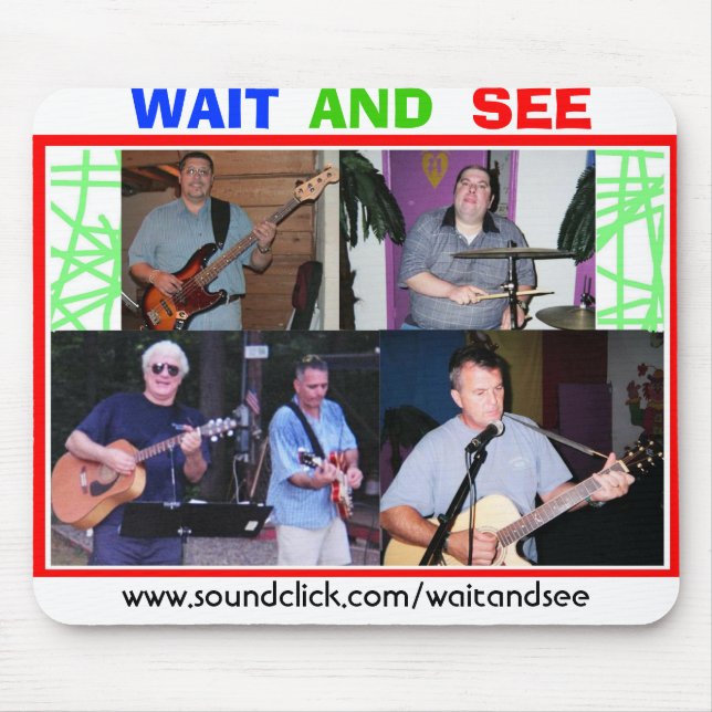 ESPERE E VEJA Mousepad (Frente)