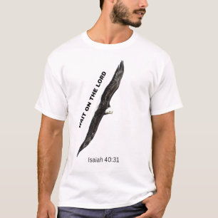 Espere na camiseta do Senhor