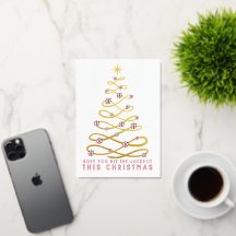 Espero que você ganhe o cartão de Natal do Jackpot