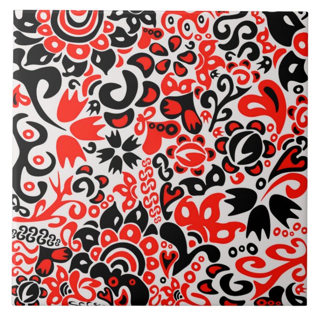 Espetáculo floral de arte popular ucraniana  (Frente)