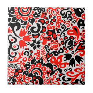 Espetáculo floral de arte popular ucraniana 