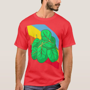 Espinafre Vegetal Comida Vegan Camisa Vegetariana