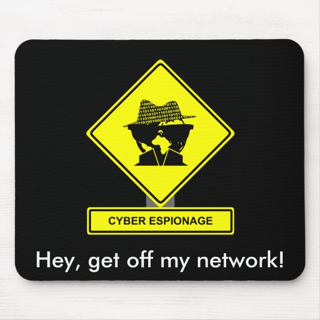 Espionagem Mousepad do Cyber (Frente)