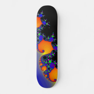 Espirais Fractais: skate personalizado