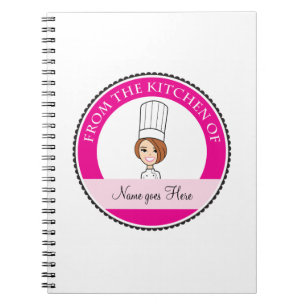 Espiral A receita #2 personalizado caderno da menina