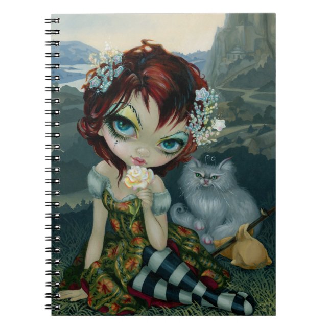 Espiral "Amanda Palmer Tarot:  Caderno do tolo" (Frente)
