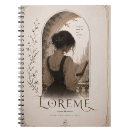 Espiral Amantes de Livros Diário Caderno Vintage