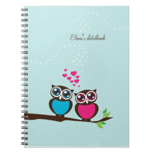 Espiral Ame-o caderno dos owlways
