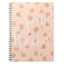 Apenas um caderno de pêssego
