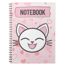 "Apenas uma Garota que Ama Gatos – Caderno Fofo de