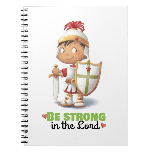 Espiral Armadura do caderno do verso da bíblia do deus (Frente)