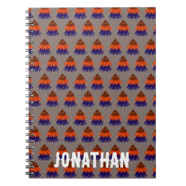 Espiral Árvore de Natal Multicolorida - Caderno