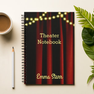 Espiral As luzes do filme personalizaram o caderno