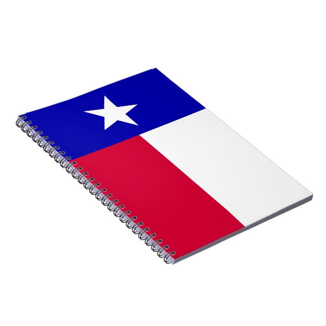 Espiral Bandeira do caderno de Texas (Lado Direito)