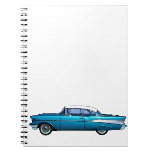 Espiral Caderno 1957 clássico do costume de Chevy BelAire