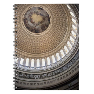 Espiral caderno - abóbada da capital dos E.U.