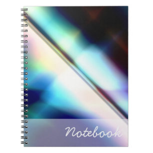 Espiral Caderno abstrato