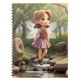Espiral Caderno Adorável de Volta às Aulas para Meninas