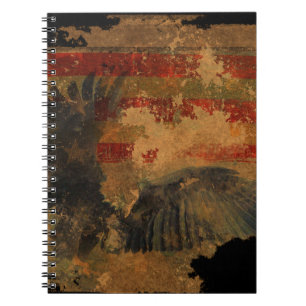 Espiral caderno águia americana