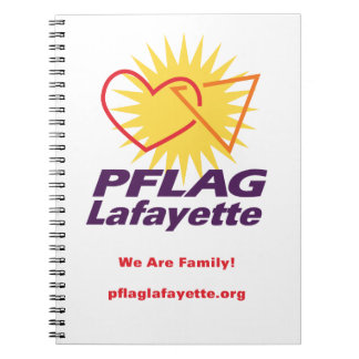 Espiral Caderno alinhado Lafayette de PFLAG (8,5" x 11")