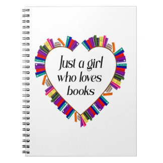 Espiral Caderno Amante de Livros