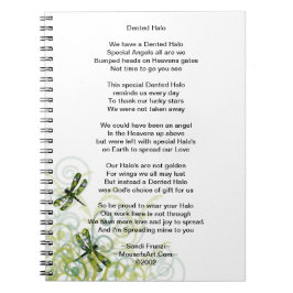 Espiral Caderno amolgado do sobrevivente da cirurgia de