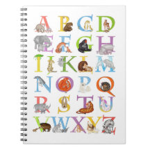 Caderno Animal ABC (versão azul)