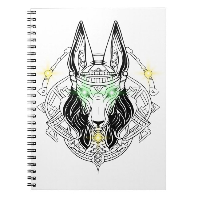 Espiral Caderno Anubis / Anubis Notebook (Frente)