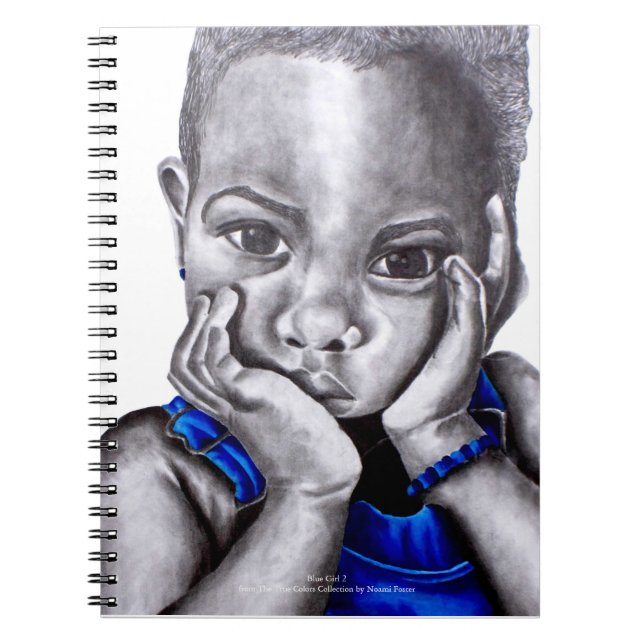 Espiral Caderno azul da menina 2 (Frente)