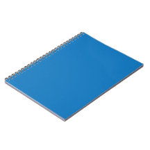 Caderno Azul Minimalista Diário de Trabalho Elegan